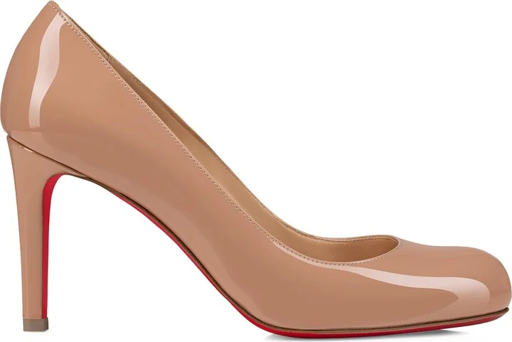 Christian Louboutin Pumppie Patent Leather Pumps 85