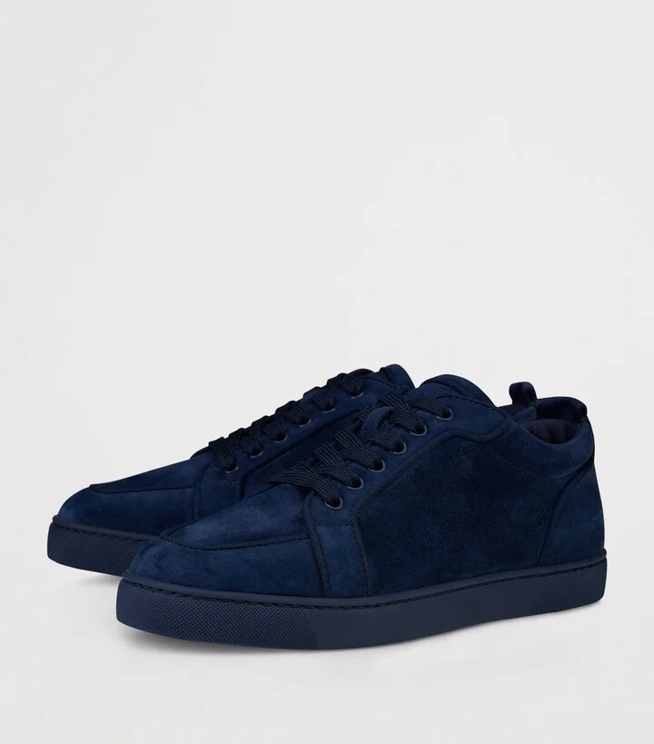 Christian Louboutin Rantulow Leather-Blend Sneakers - Image 2