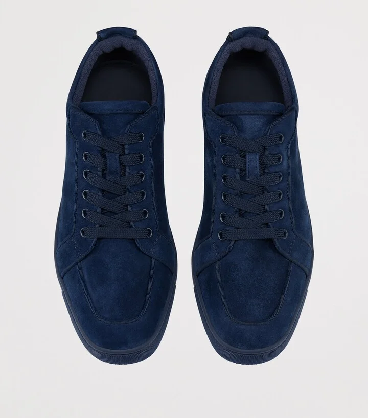 Christian Louboutin Rantulow Leather-Blend Sneakers - Image 3