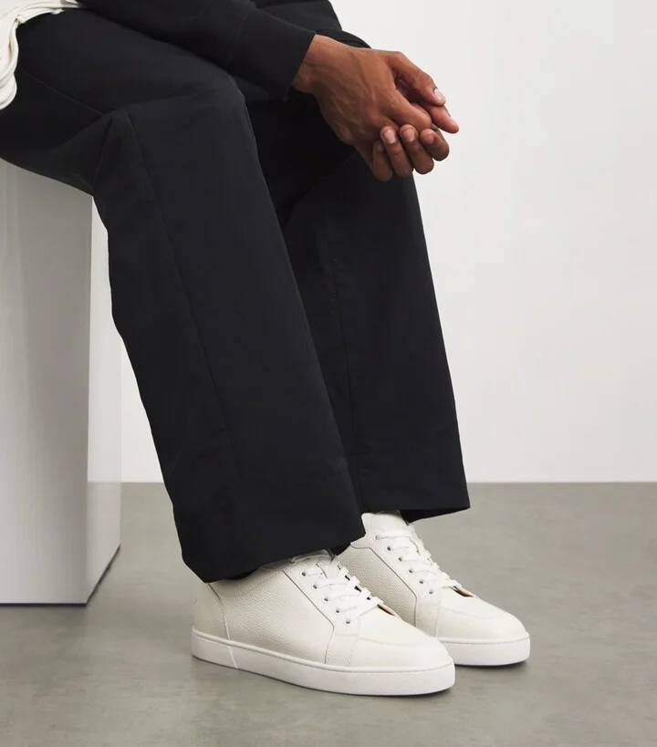 Christian Louboutin Rantulow Leather Sneakers - Image 4