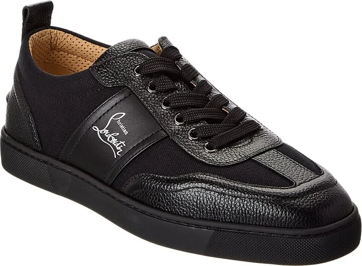 Christian Louboutin Retero Canvas & Leather Sneaker