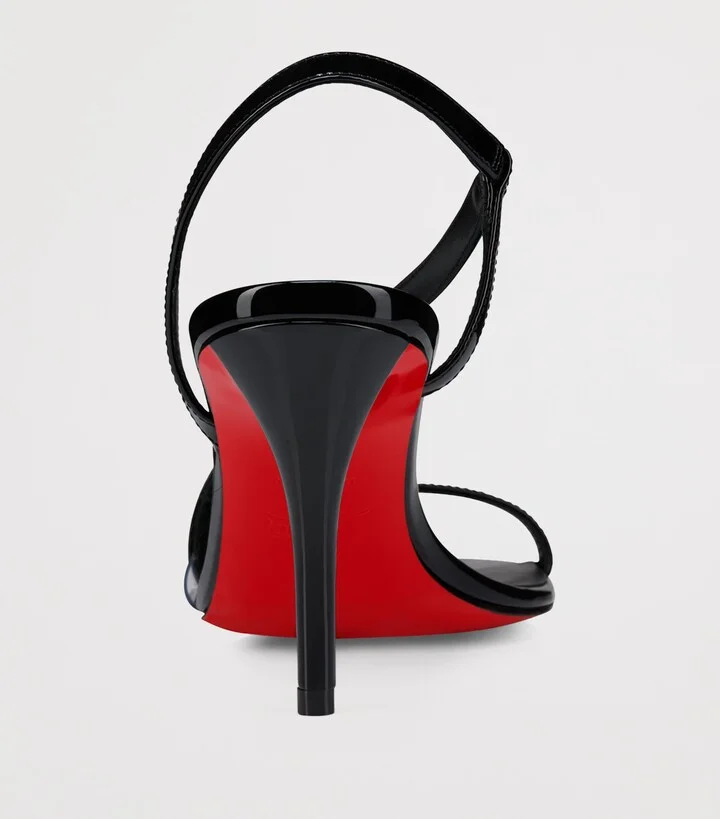 Christian Louboutin Rosa Z Patent Leather Heeled Sandals 80 - Image 5
