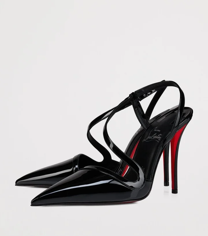 Christian Louboutin Rosa Z Patent Leather Pumps 100 - Image 3