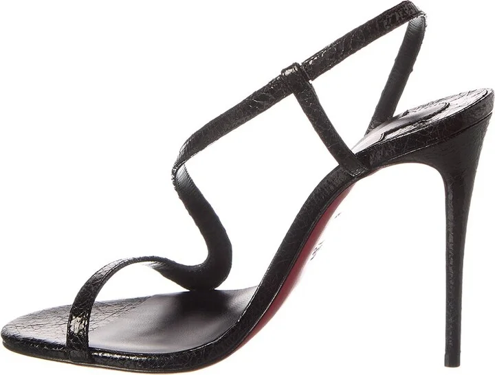 Christian Louboutin Rosalie 100 Leather Sandal - Image 2