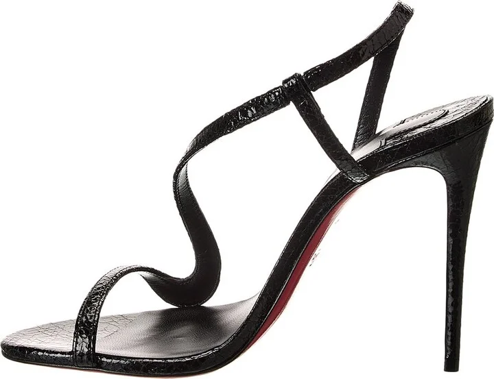 Christian Louboutin Rosalie 100 Leather Sandal - Image 2