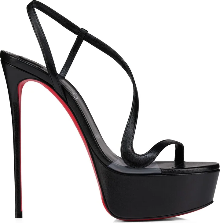 Christian Louboutin Rosalie Alta Leather Sandals 150