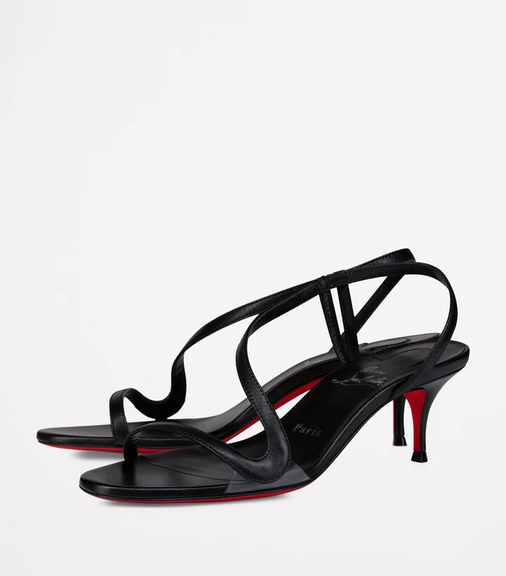 Christian Louboutin Rosalie Kid Leather Sandals 55 - Image 2