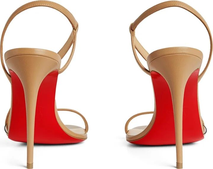 Christian Louboutin Rosalie Leather Sandals 100 - Image 4