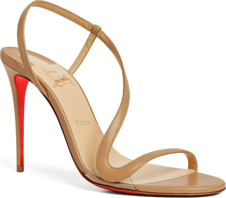 Christian Louboutin Rosalie Leather Sandals 100 - Image 5