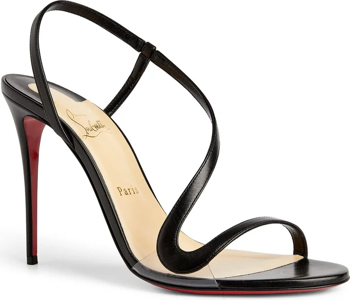 Christian Louboutin Rosalie Leather Sandals 100 - Image 4