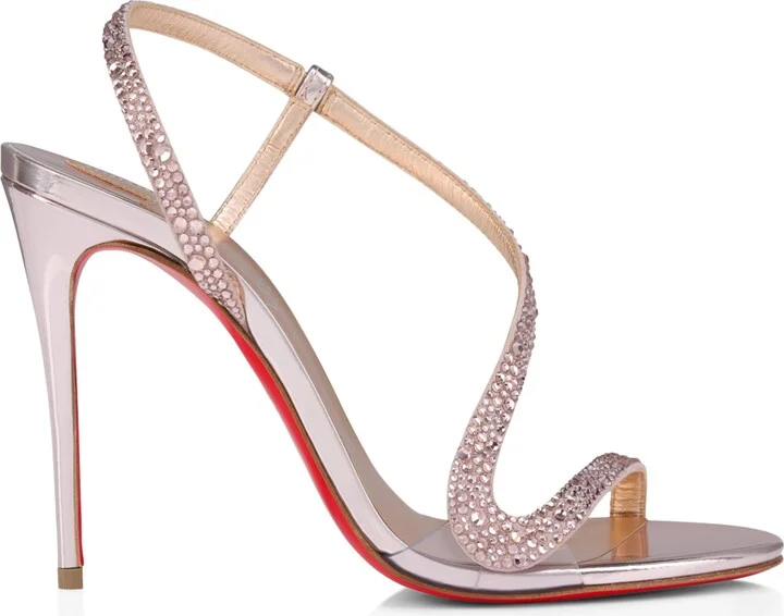 Christian Louboutin Rosalie Strass Sandals 100