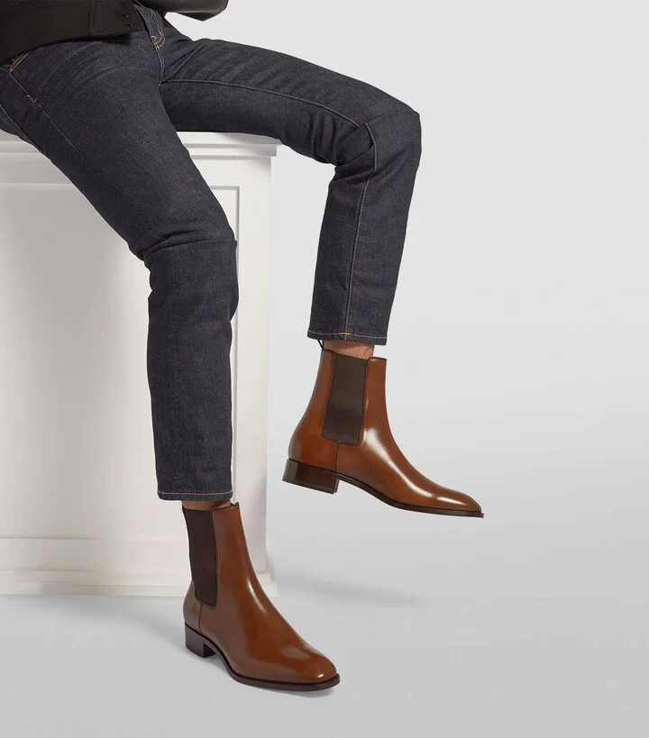 Christian Louboutin Samson Leather Boots - Image 2