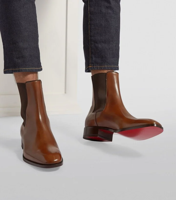 Christian Louboutin Samson Leather Boots - Image 5