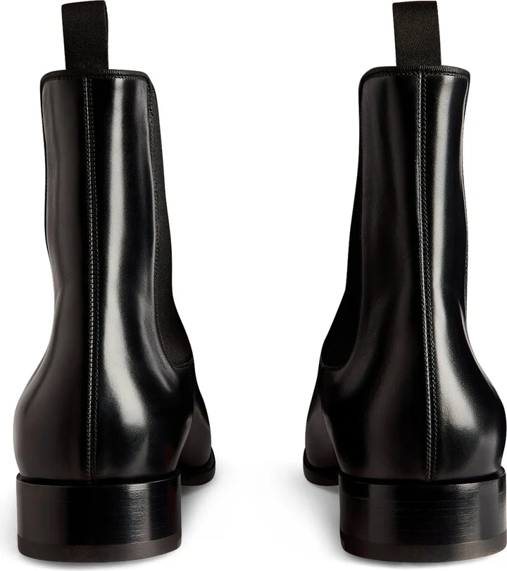 Christian Louboutin Samson Leather Chelsea Boots - Image 2