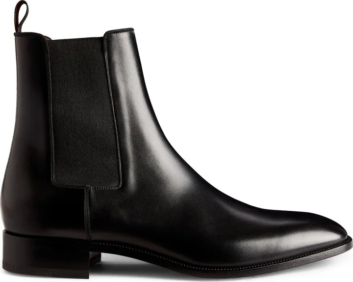 Christian Louboutin Samson Leather Chelsea Boots