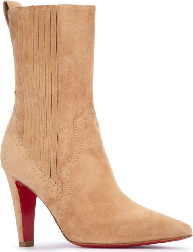 Christian Louboutin Santigag Leather Boots - Image 2
