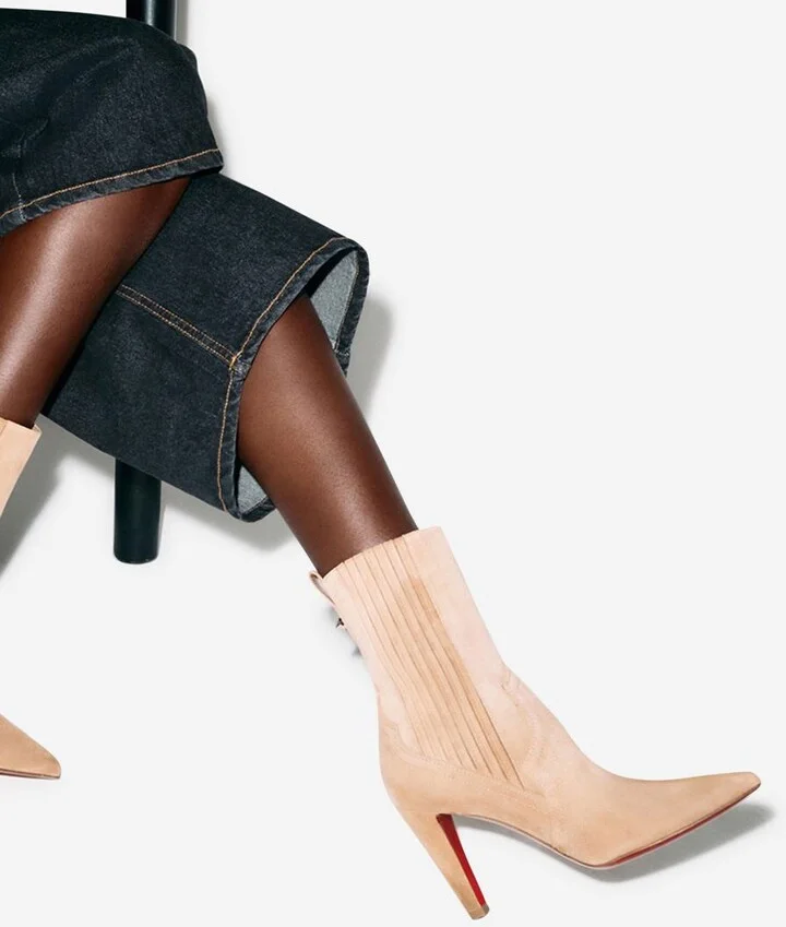 Christian Louboutin Santigag Leather Boots - Image 2