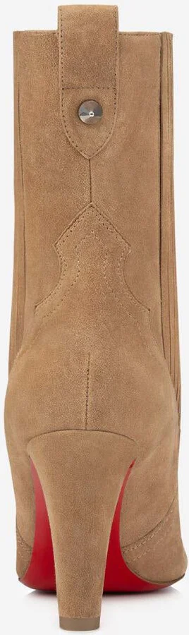 Christian Louboutin Santigag Leather Boots - Image 4