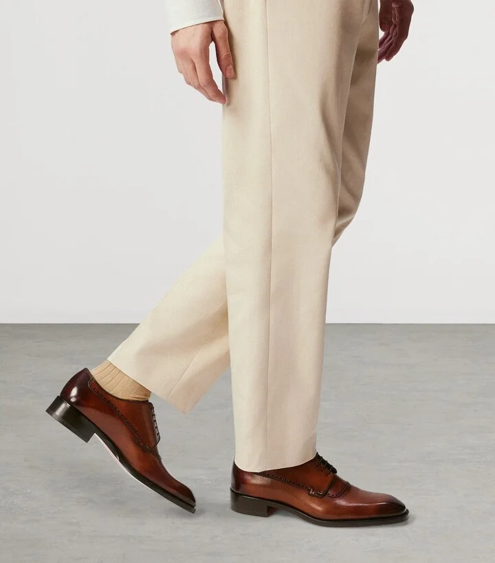 Christian Louboutin Sartoby Calf Leather Derby Shoes - Image 2