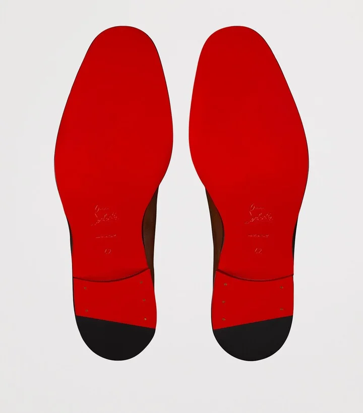 Christian Louboutin Sartoby Calf Leather Derby Shoes - Image 4