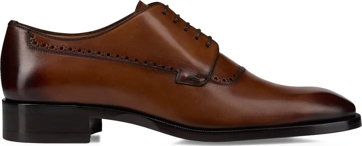 Christian Louboutin Sartoby Calf Leather Derby Shoes