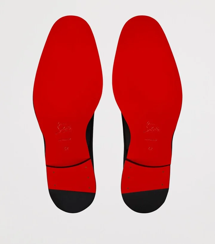 Christian Louboutin Sartoby Patent Leather Derby Shoes - Image 4