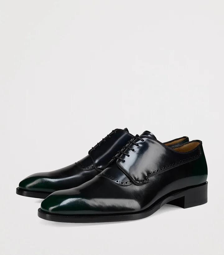 Christian Louboutin Sartoby Patent Leather Derby Shoes - Image 5