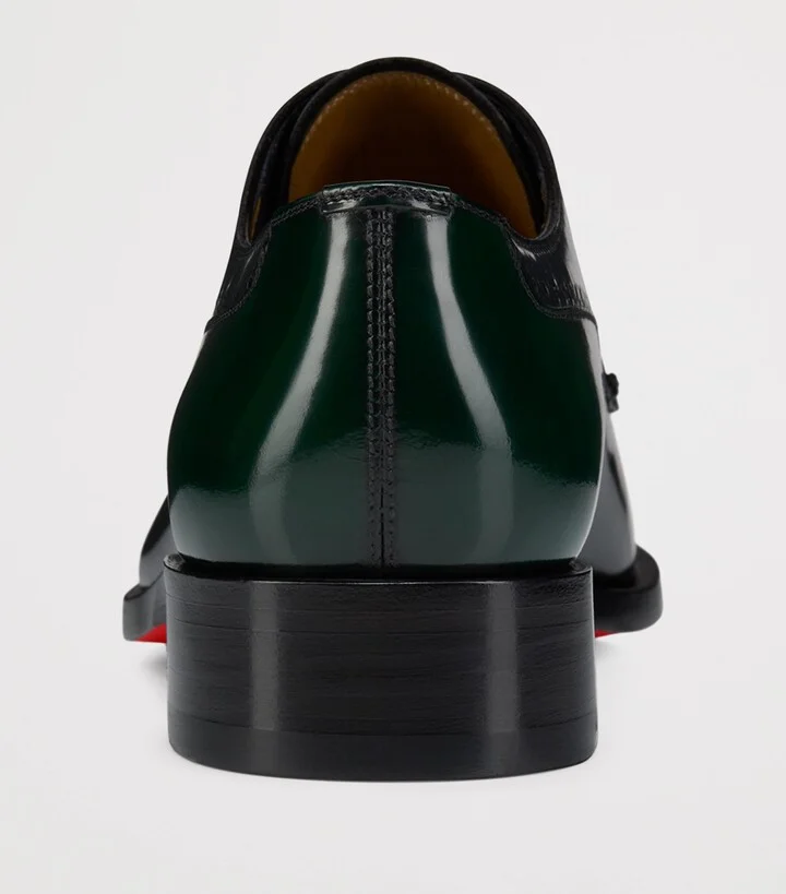 Christian Louboutin Sartoby Patent Leather Derby Shoes - Image 6