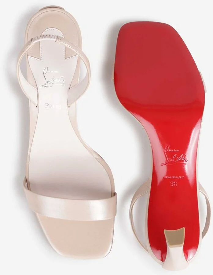 Christian Louboutin Slingback Condora 55 Sandals - Image 5