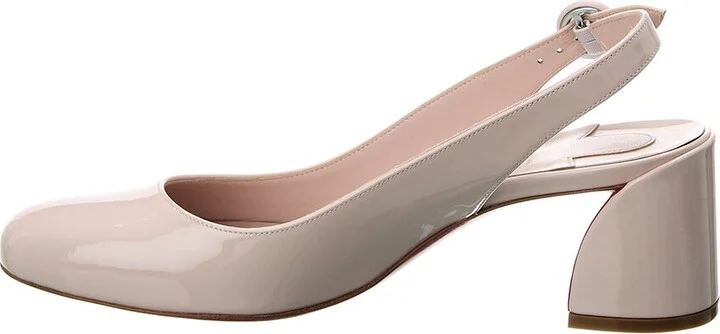 Christian Louboutin So Jane 55 Slingback Patent Pump - Image 2