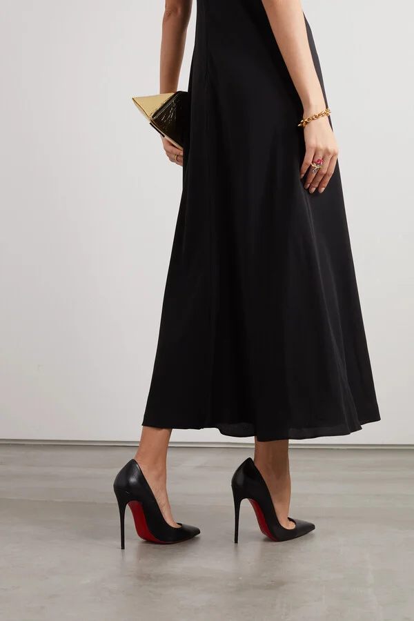 Christian Louboutin - So Kate 120 Leather Pumps - Black - Image 2