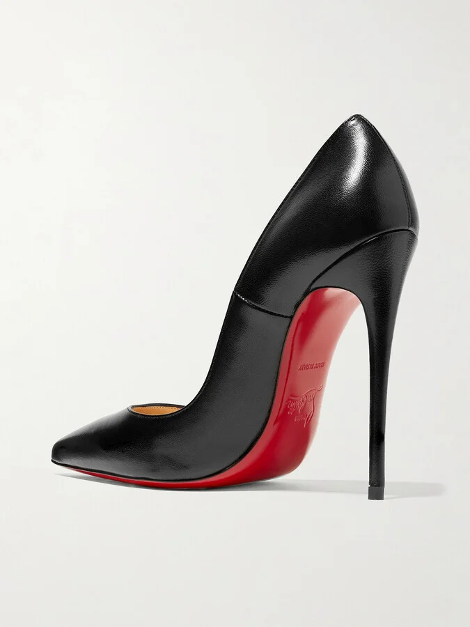 Christian Louboutin - So Kate 120 Leather Pumps - Black - Image 3