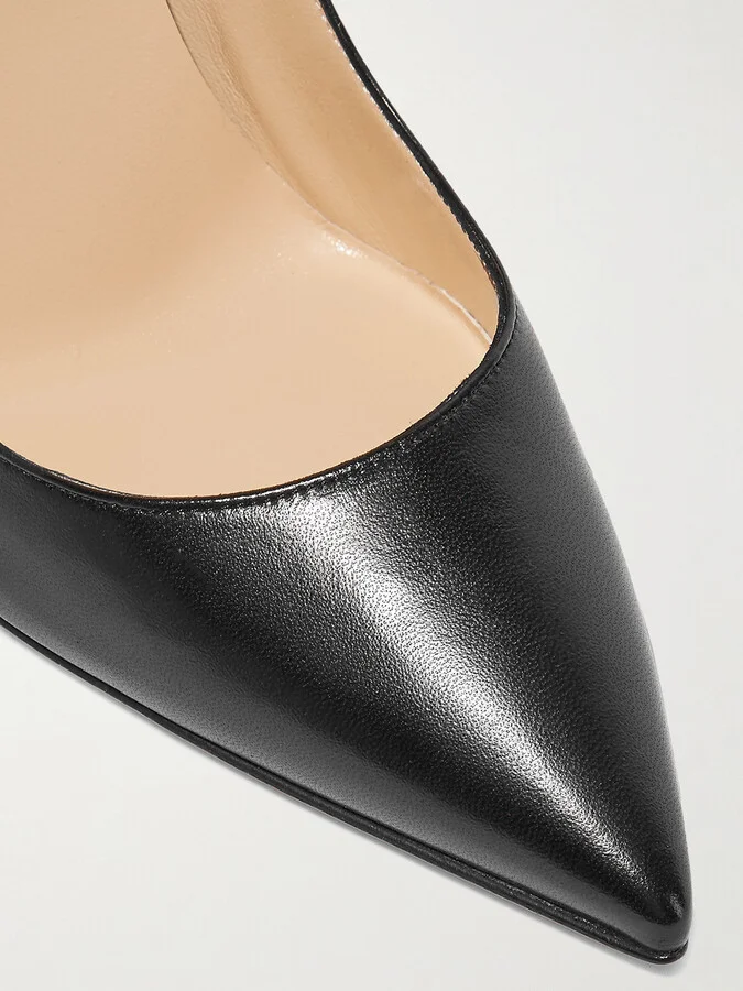 Christian Louboutin - So Kate 120 Leather Pumps - Black - Image 4