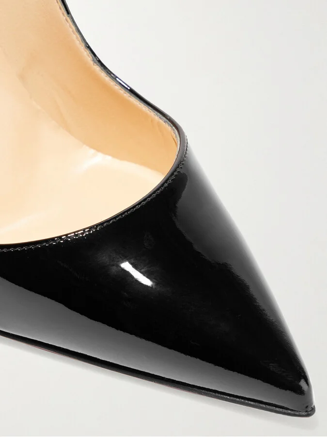 Christian Louboutin - So Kate 120 Patent-leather Pumps - Black - Image 4
