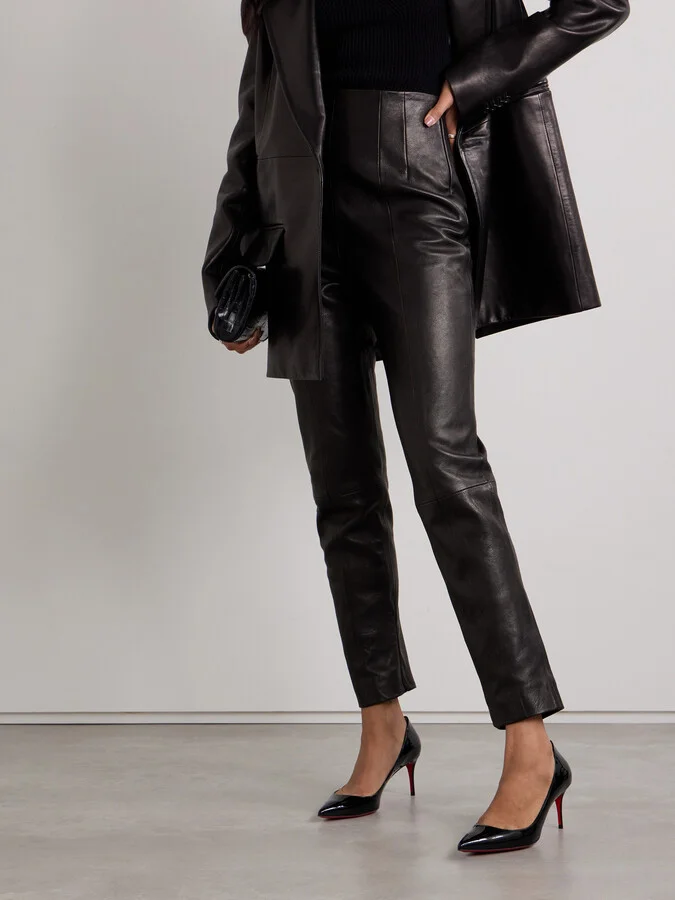 Christian Louboutin - So Kate 70 Patent-leather Pumps - Black - Image 2