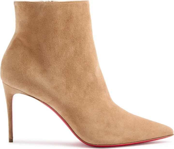 Christian Louboutin So Kate 85 Suede Ankle Boots