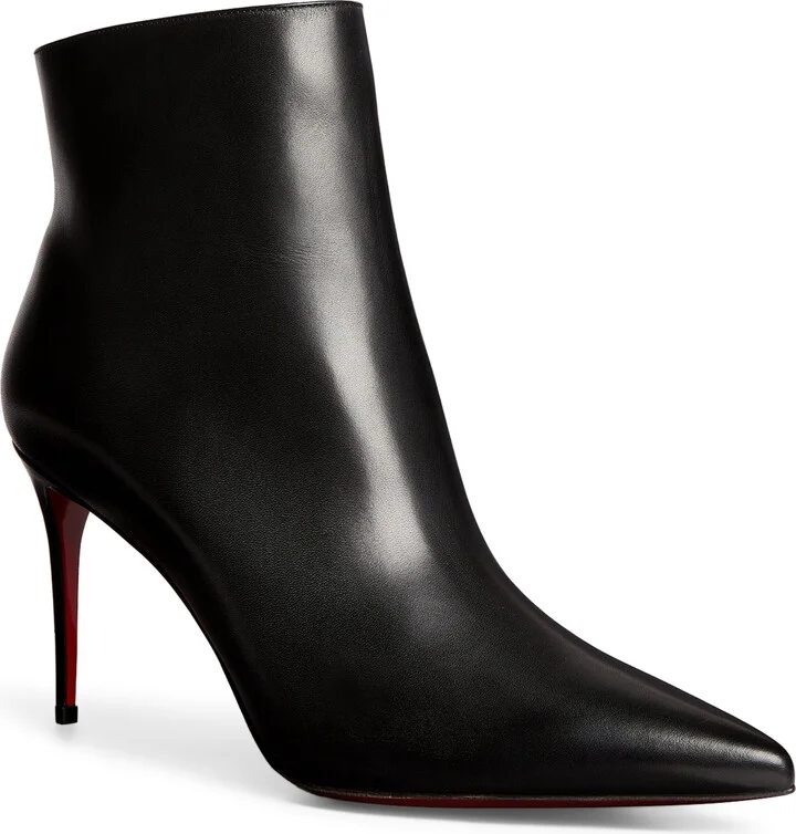 Christian Louboutin So Kate Leather Ankle Boots 85 - Image 3