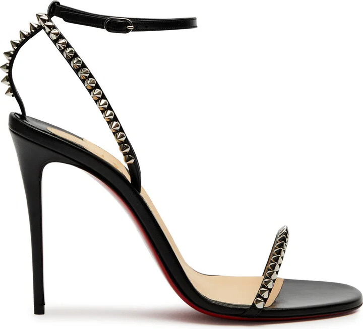 Christian Louboutin So Me 100 Studded Leather Sandals