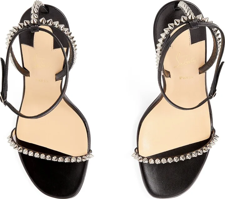 Christian Louboutin So Me Leather Sandals 100 - Image 4