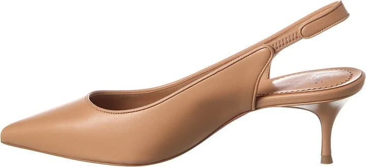 Christian Louboutin Sporty Kate 55 Leather Slingback Pump - Image 2