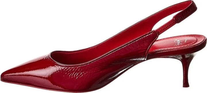 Christian Louboutin Sporty Kate 55 Leather Slingback Pump - Image 2