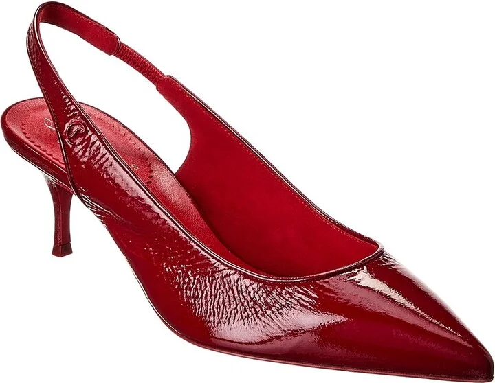 Christian Louboutin Sporty Kate 55 Leather Slingback Pump