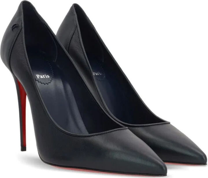 Christian Louboutin Sporty Kate Leather Pumps - Image 3