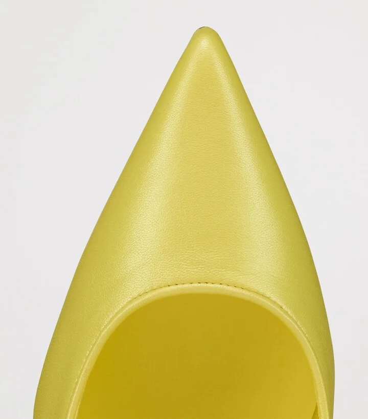 Christian Louboutin Sporty Kate Leather Slingback Pumps 85 - Image 3
