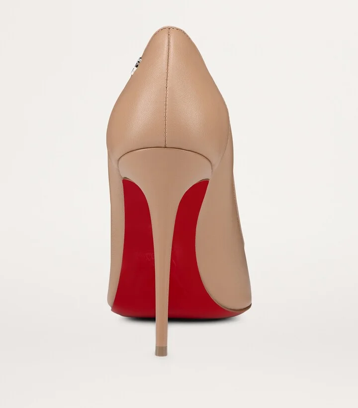 Christian Louboutin Sporty Kate Nappa Leather Pumps 100 - Image 4