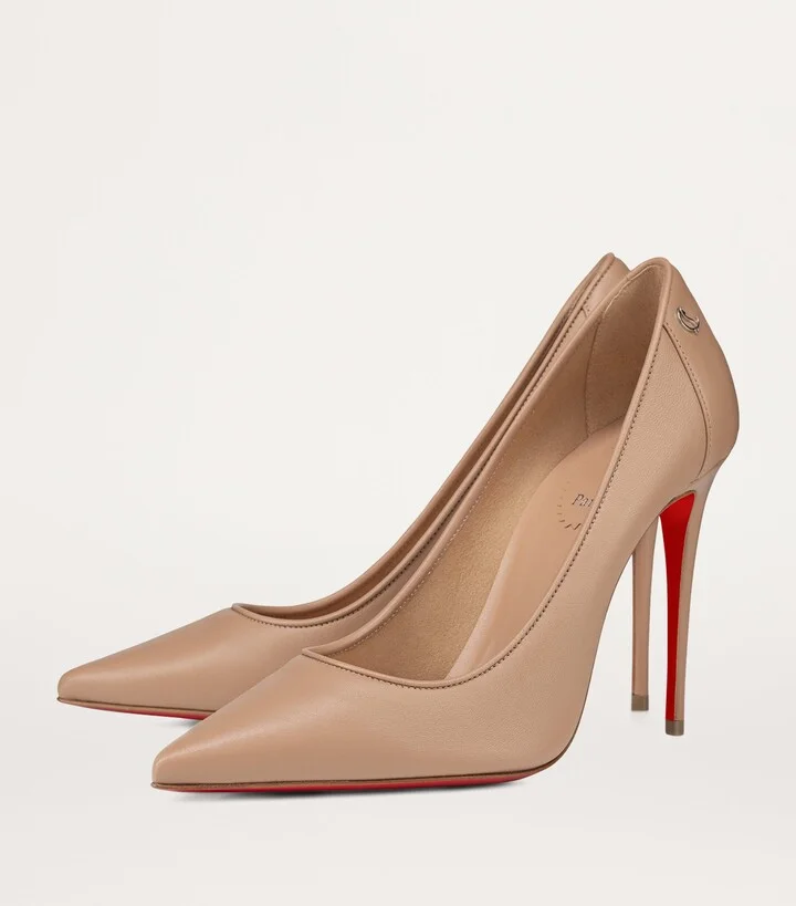 Christian Louboutin Sporty Kate Nappa Leather Pumps 100 - Image 5