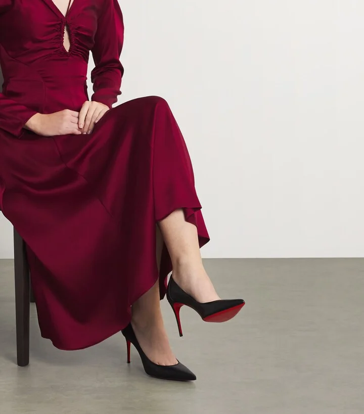 Christian Louboutin Sporty Kate Nappa Pumps 85 - Image 2