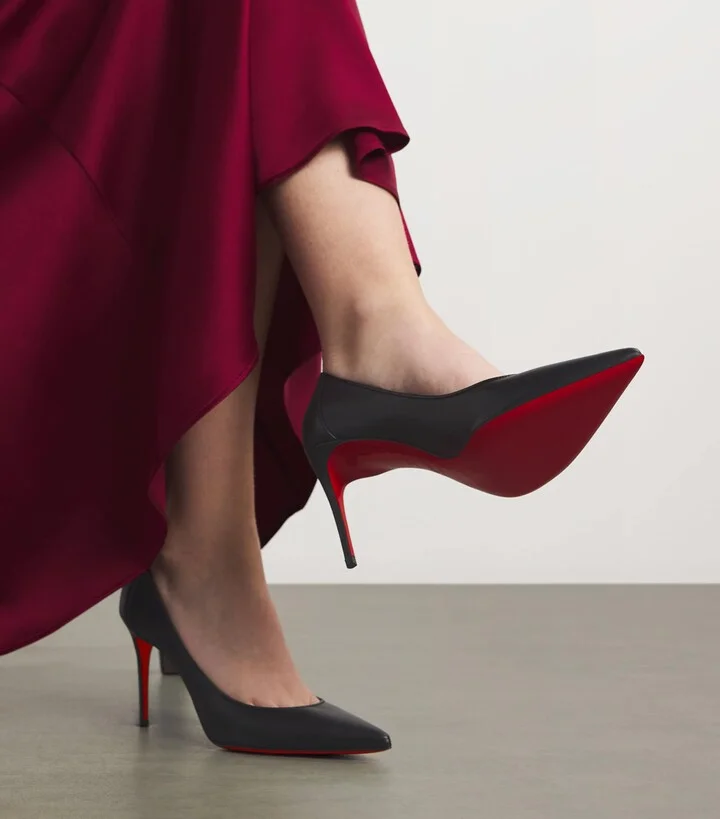 Christian Louboutin Sporty Kate Nappa Pumps 85 - Image 5