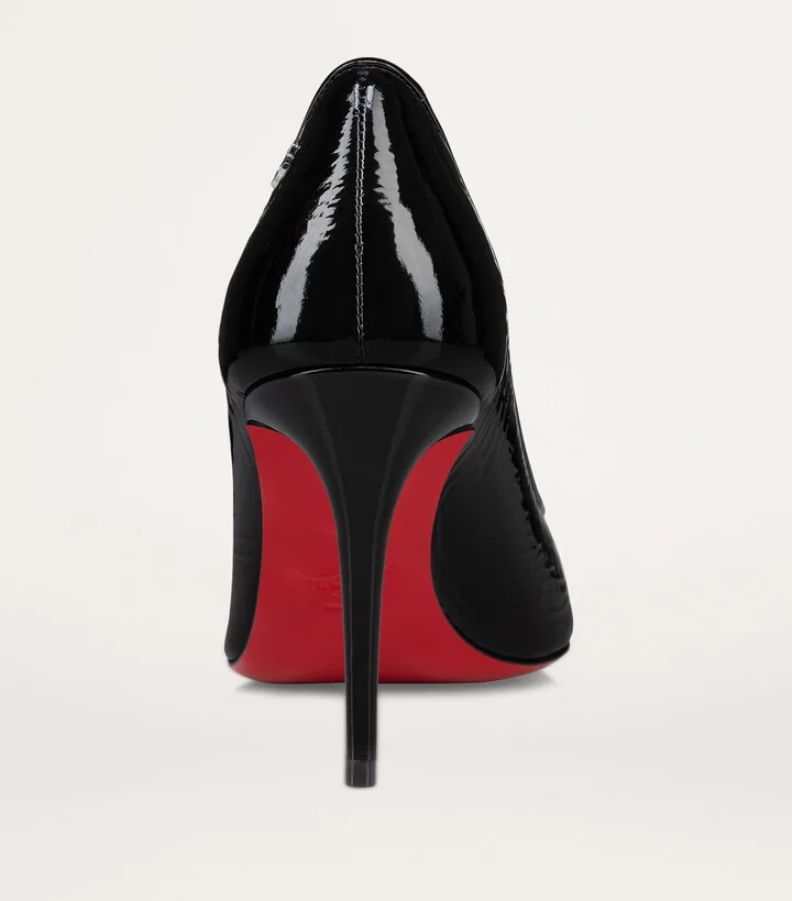 Christian Louboutin Sporty Kate Patent Leather Pumps 85 - Image 3