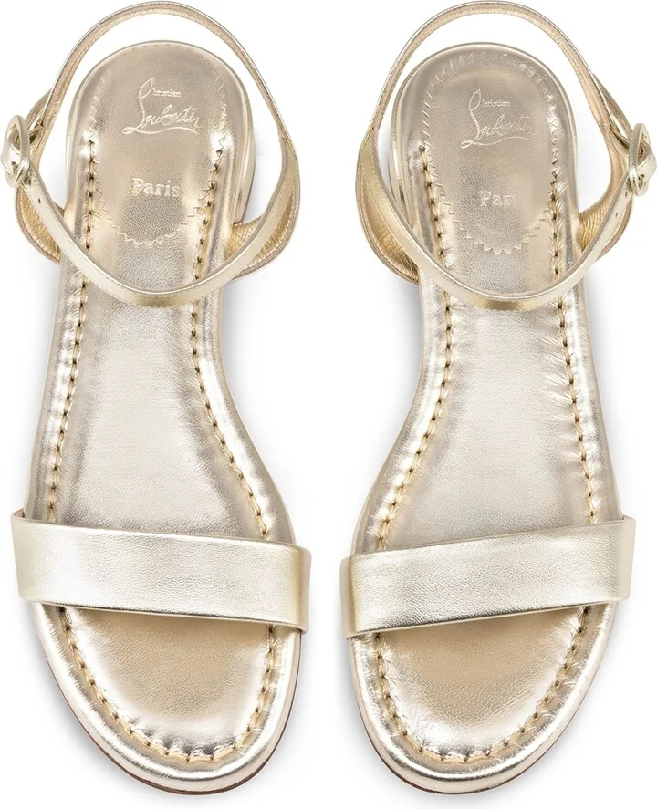 Christian Louboutin Sweet Jane Leather Sandals - Image 4